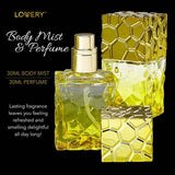 Bath & Body Gift Basket - White Rose - 13pc Perfume Set