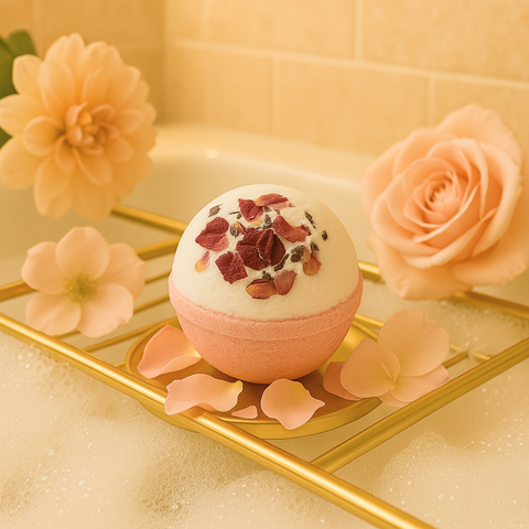 Pretty in Pink Spa & Bloom Gift Set