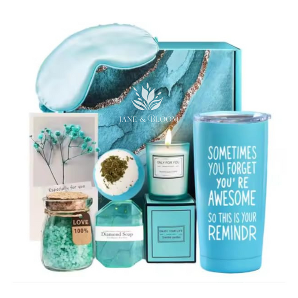 Breathe & Bloom Spa Set – 6Pc Refreshing Green Gift Box