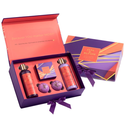 Jane & Bloom Spa Gift Set: A Date Escape to Provence — Lavender & Bergamot