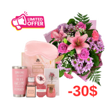 La Vie en Rose Spa Set