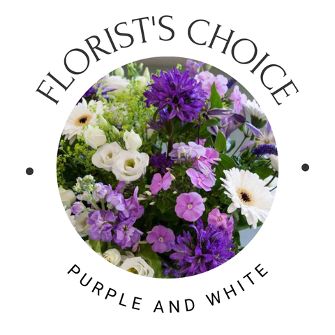 Florist's Choice Purple and White