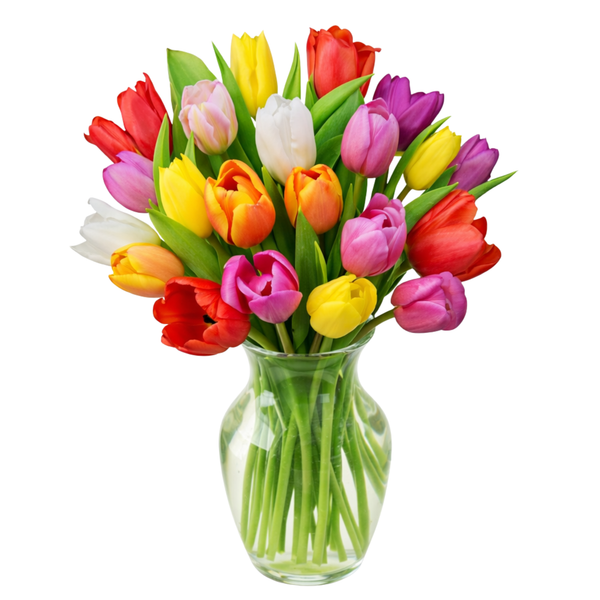20 Multicolour Tulips